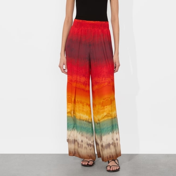 Alice + Olivia LARISSA OPEN PLEAT PANT - Picture 2 of 7